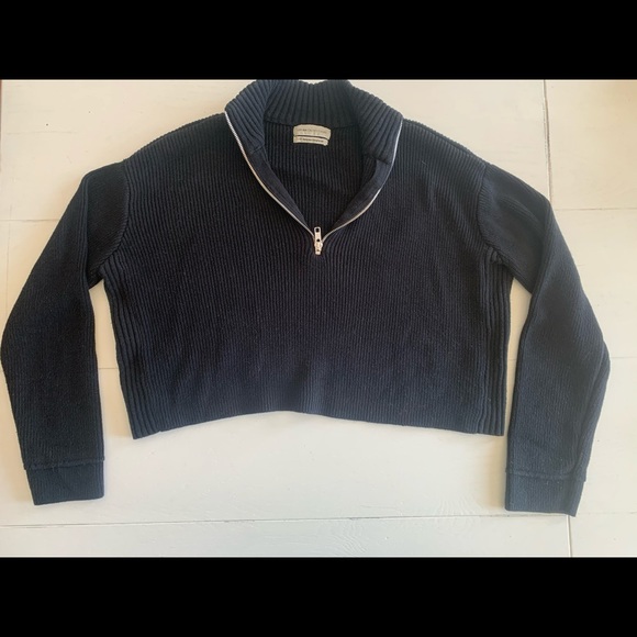 Urban Outfitters cropped half zip sweater - Picture 3 of 4